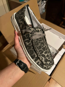 Grey Cheetah Shoes