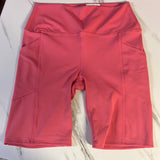 Athletic Biker Shorts w/ Pocket