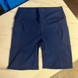 Plus Athletic Biker Shorts w/ Pockets