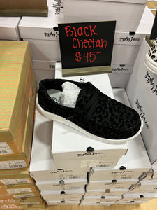 Black Glitter Shoes